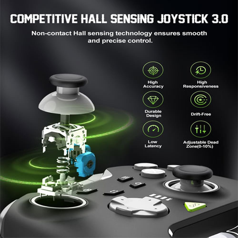 PXN P5 Black Wireless Gaming Controller 