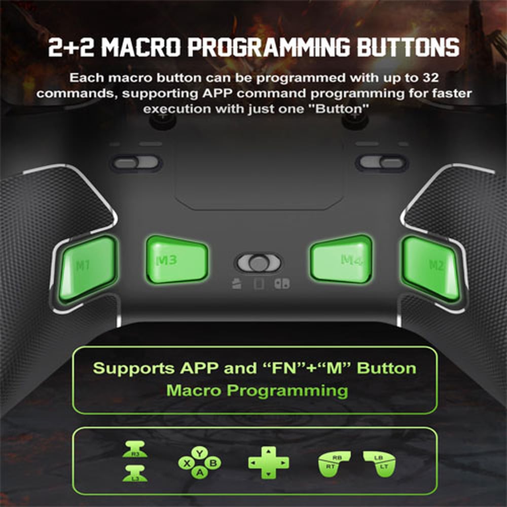 PXN P5 Black Wireless Gaming Controller 