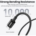 UGREEN 15275 100W 5A Max Type-C to Type-C PD Silicone Braided 1M Fast Charging Cable - Image 4