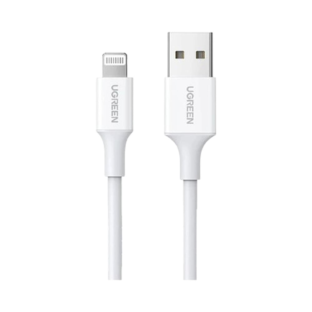 UGREEN 20728 MFI Certified USB to Lightning Nickel Platted 1M Cable