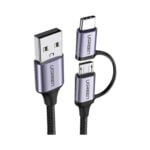 UGREEN 30875 USB to Micro USB + Type-C 1M Cable