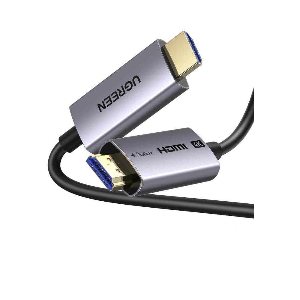 UGREEN 45503 HDMI 4K Fiber Aluminum Shell Male to Male 10M Optic Cable