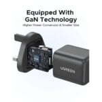 UGREEN 55529 GaN 20W Type-C UK Pin Fast Charger - Image 4