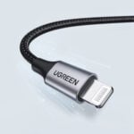 UGREEN 60158 MFi Certified 2.4A Nylon Braided USB to Lightning 2M Cable - Image 7