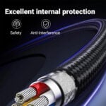 UGREEN 60158 MFi Certified 2.4A Nylon Braided USB to Lightning 2M Cable - Image 6