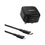 UGREEN 60624 20W Type-C PD Fast Charger UK +Type-C to Lightning MFI Certified 1M Cable Suit