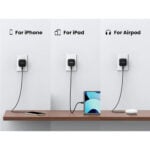 UGREEN 60624 20W Type-C PD Fast Charger UK +Type-C to Lightning MFI Certified 1M Cable Suit - Image 4