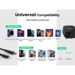 UGREEN 60624 20W Type-C PD Fast Charger UK +Type-C to Lightning MFI Certified 1M Cable Suit - Image 3