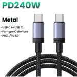 UGREEN 65907 240W USB-C to USB-C PD 2M Fast Charging Cable - Image 2
