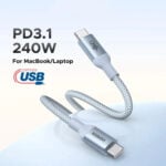 UGREEN 75731 240W E-Marker Chip Type-C to Type-C PD 1M Fast Charging Cable - Image 7
