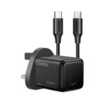 UGREEN 75956 25W Type-C GaN UK Pin Fast Charger  with 1M Type-C to Type-C Set
