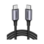 UGREEN 50149 Type-C to Type-C Nickel Plating Aluminum Shell PD Round 0.5M Cable
