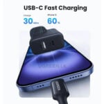 UGREEN X227 20W Type-C + USB Port UK Pin Fast Charger - Image 6