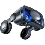 VRG VRG PR0+ VR Headset Theater Version VR Virtual Reality Box for Smartphones with Built-in Headphones - Image 2