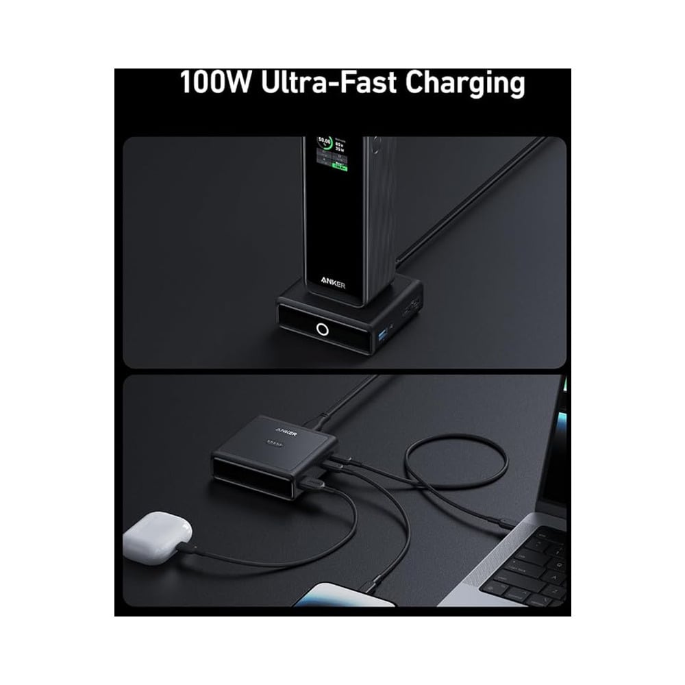 Anker 1902 GaNPrime 100W Fast Charging Base for Anker Prime Power Bank