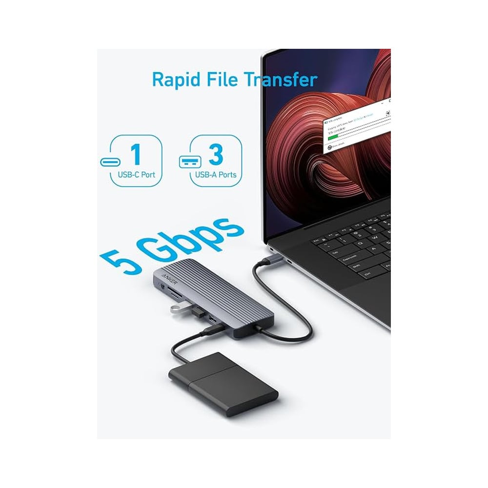 Anker A8389 14 in 1 Triple Display USB-C Hub Adapter