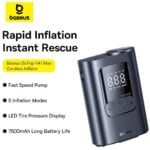 Baseus GoTrip VA1 Max 7500mAh Cordless Inflator - Image 2