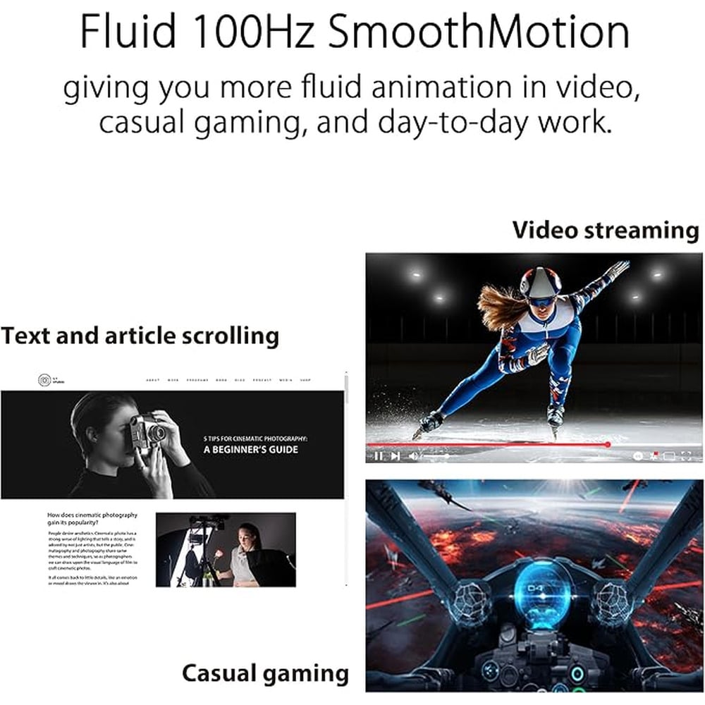ASUS VZ24EHF 24" Full HD Eye Care Gaming Monitor