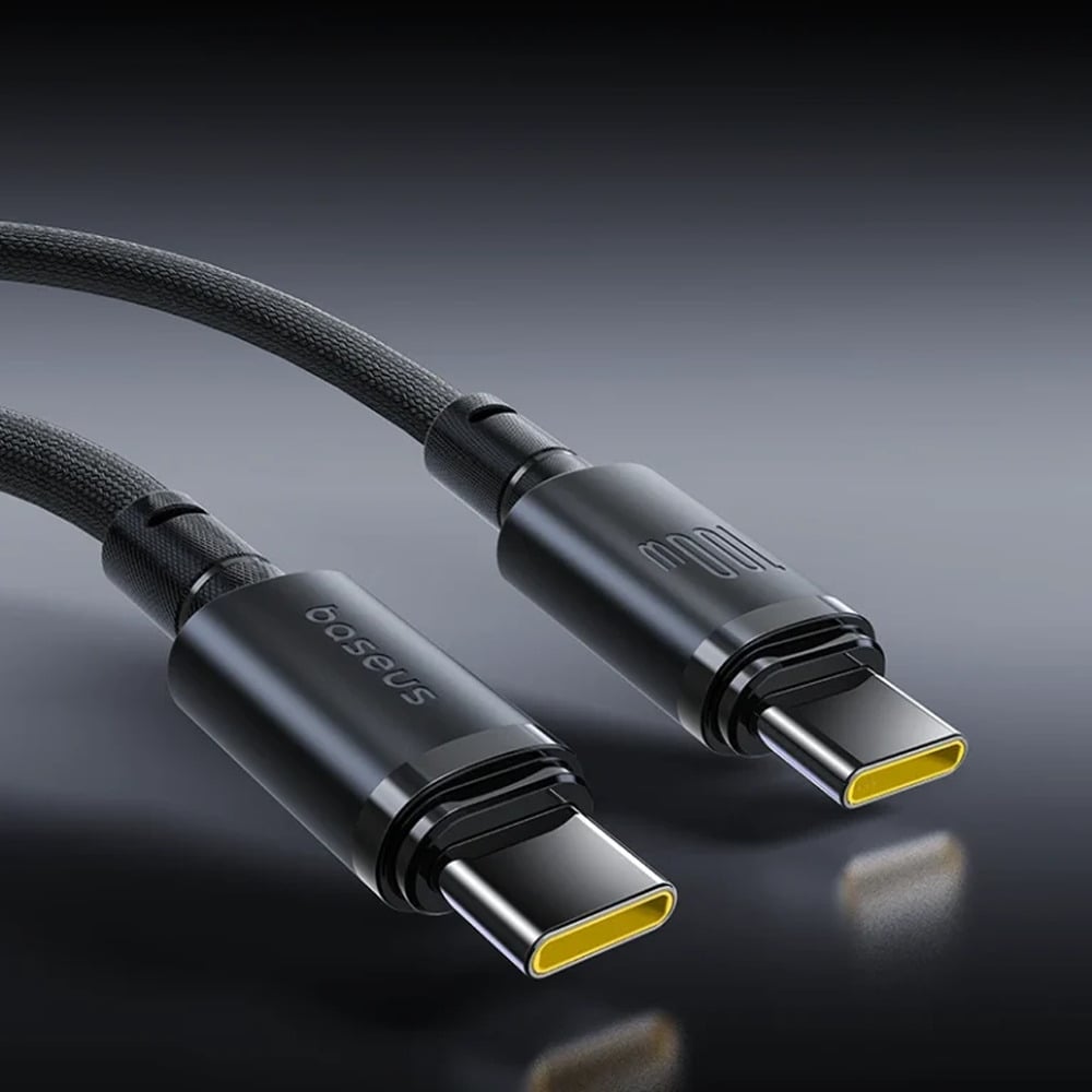 Baseus New Braided 100W Type-C to Type-C  Fast Charging 1M Cable
