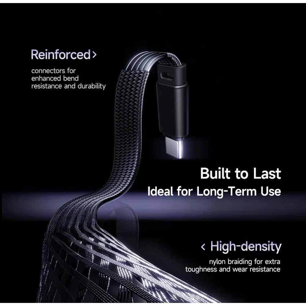 Baseus MVP 3 100W Type-C to Type-C Fast Charging 2M Cable