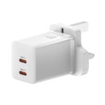 Baseus GaN5 Pro 40W C+C Dual Output UK 3 Pin Fast Charger - Image 2