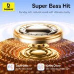 Baseus Bass BC1 Open-Ear True Wireless Earbuds (Clip-on Type) - Image 8