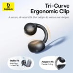 Baseus Bass BC1 Open-Ear True Wireless Earbuds (Clip-on Type) - Image 6