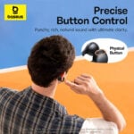 Baseus Bass BC1 Open-Ear True Wireless Earbuds (Clip-on Type) - Image 4
