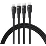 Baseus Flash Series 3 100W One-for-three Type-C to C+C+C Fast Charging 1.5M Cable - Image 2