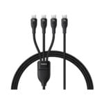 Baseus Flash Series 3 100W One-for-three Type-C to C+C+C Fast Charging 1.5M Cable