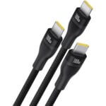 Baseus Flash Series 3 100W One-for-three Type-C to C+C+C Fast Charging 1.5M Cable - Image 3