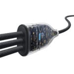 Baseus Flash Series 3 100W One-for-three Type-C to C+C+C Fast Charging 1.5M Cable - Image 5
