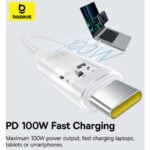 Baseus Gem 100W Type-C to Type-C Fast-Charging 2M Data Cable - Image 4