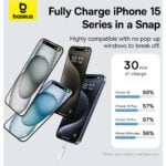 Baseus Gem 100W Type-C to Type-C Fast-Charging 2M Data Cable - Image 2
