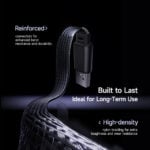 Baseus MVP 3 100W USB to Type-C Fast Charging 2M Cable - Image 6