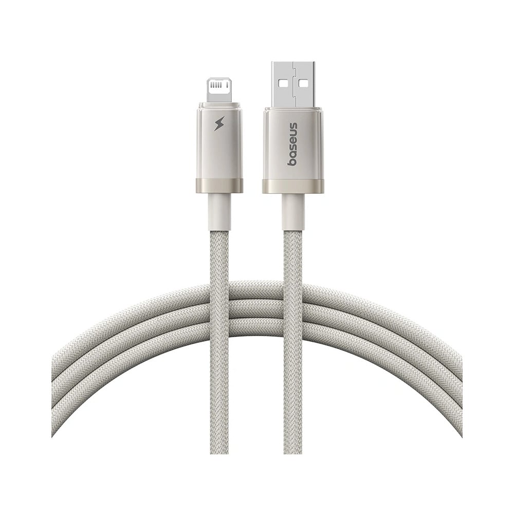 Baseus Titanium Alloy USB to Lightning 2.4A Fast Charging 2M Cable