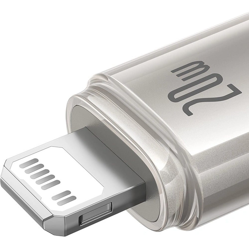 Baseus Titanium Alloy PD Type-C to Lightning 20W Fast Charging 1M Cable