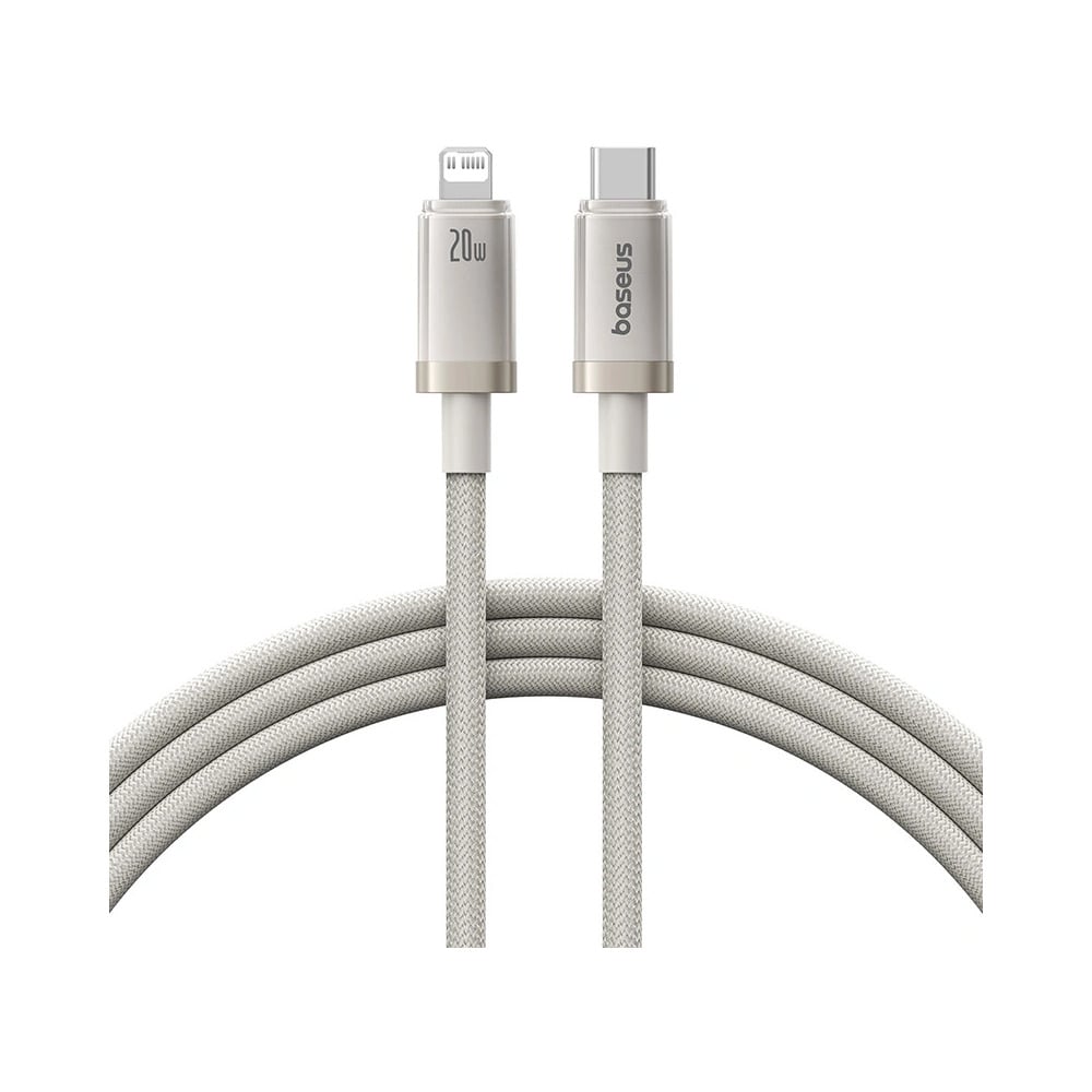 Baseus Titanium Alloy PD Type-C to Lightning 20W Fast Charging 1M Cable
