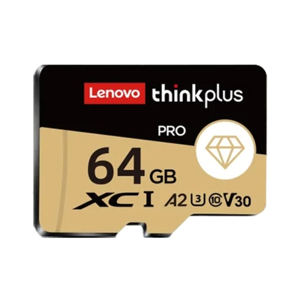 Lenovo Thinkplus microSDXC 64GB 130MB/s Micro SD Platinum Memory Card