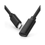 UGREEN 10387 Type-C Male to Type-C Female Audio & Video USB Extension 1M Cable