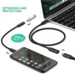 UGREEN 10387 Type-C Male to Type-C Female Audio & Video USB Extension 1M Cable - Image 5