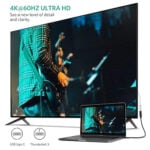 UGREEN 10387 Type-C Male to Type-C Female Audio & Video USB Extension 1M Cable - Image 4