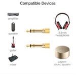 UGREEN 20503 6.5mm Male to 3.5mm Female Adapter - Image 2