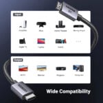UGREEN 35376 8K@60hz 5M HDMI to HDMI Cable - Image 4