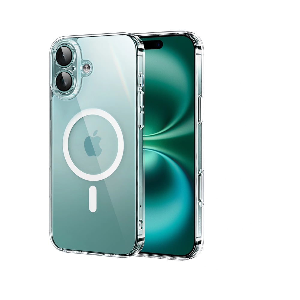 UGREEN 45926 iPhone 16 Plus Classy Clear Magnetic Protective Case