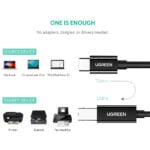 UGREEN 50446  USB-C to USB-B 2.0 Printer 2M Cable - Image 2