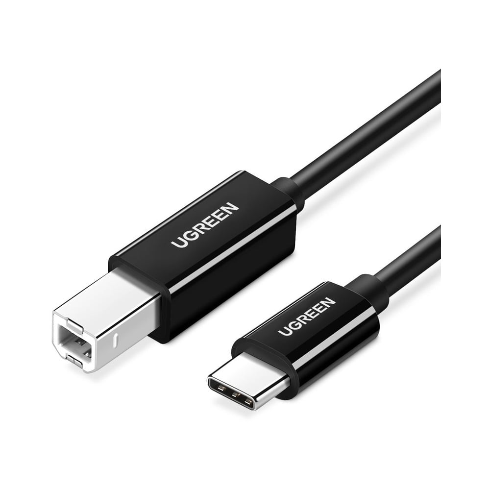 ugreen-50446 UGREEN 50446 USB-C to USB-B 2.0 Printer 2M Cable - Image 1