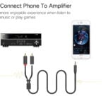 UGREEN 10588 3.5mm Female to 2 RCA Male Audio 1M Cable - Image 2