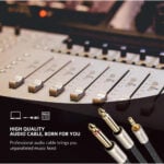 UGREEN 10618 3.5mm TRS to Dual 6.35mm TS Audio 3M Cable - Image 6