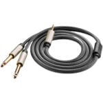 UGREEN 10618 3.5mm TRS to Dual 6.35mm TS Audio 3M Cable - Image 2